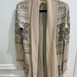 Lola Beige Knit Cardigan